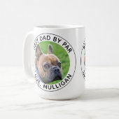 Mug Photo Chien Personnalisé Meilleur Papa Par Par Bla (Devant gauche)