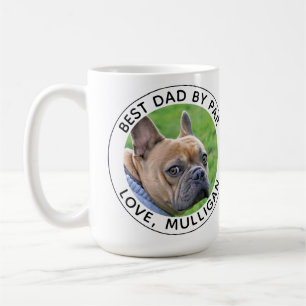Mug Photo Chien Personnalisé Meilleur Papa Par Par Bla