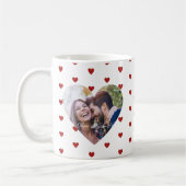 Mug Photo Coeur Personnalisé pour les couples (Gauche)
