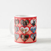 Mug Photo Coeur personnalisée (Devant gauche)