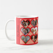 Mug Photo Coeur personnalisée (Gauche)