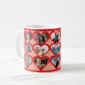 Mug Photo Coeur personnalisée (Devant gauche)