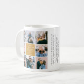 Mug Photo Collage de 1ère Fête des pères (Devant gauche)