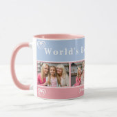 Mug photo Collage de la meilleure grand-mère perso (Gauche)