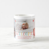 Mug Photo collage famille accueil nouveau-né bébé (Centre)