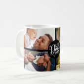 Mug Photo Collage Meilleur Père Jamais (Devant gauche)