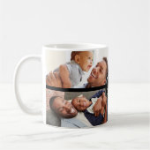 Mug Photo Collage Meilleur Père Jamais (Gauche)