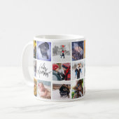 Mug Photo Collage Modern Our Family (Devant gauche)