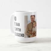 Mug Photo Collage moderne | Cadeau papa (Devant gauche)