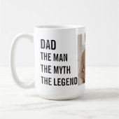 Mug Photo Collage moderne | Cadeau papa (Gauche)