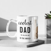 Mug Photo Collage moderne Happy Fête des pères Cadeau