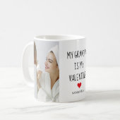 Mug Photo Collage | Mon Grand-Père Est Mon Cadeau Vale (Devant gauche)
