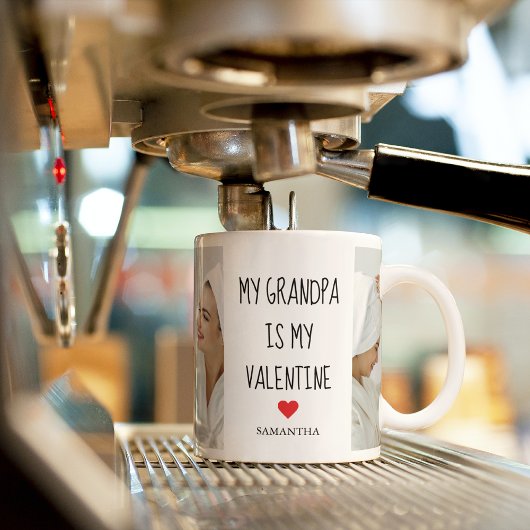 Mug Photo Collage | Mon Grand-Père Est Mon Cadeau Vale