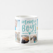Mug Photo Collage photo de la mignonne maman des garço (Centre)