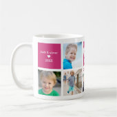 Mug Photo Collage photo de la mignonne maman des garço (Gauche)