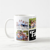 Mug Photo Collage Retro Famille 6 Photos (Gauche)