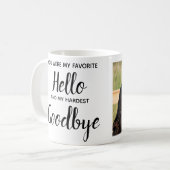 Mug Photo commémorative du cheval (Devant gauche)