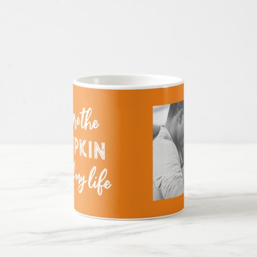 Mug Photo couples d'épices citrouilles (Centre)