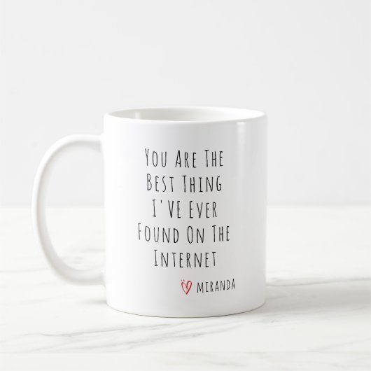 Mug Photo customisée (Gauche)