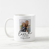 Mug Photo d'amour de Saint-Valentin au premier balayag (Gauche)