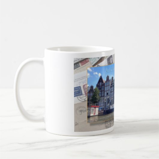 MUG PHOTO D'AMSTERDAM PAYS-BAS (Gauche)