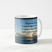 MUG PHOTO DE BEAUTIFUL SERENITY PRAYER OCEAN (Devant droit)