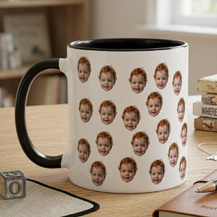 Mug Photo de bébé personnalisée drôle et sur mesure 
