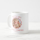 Mug Photo de bébé personnalisée Première fois Godmère (Devant gauche)