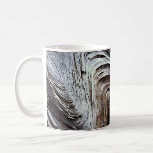Mug Photo de bois de flottage (Gauche)