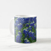 Mug Photo de champ de Bluebonnets de Texas (Devant gauche)