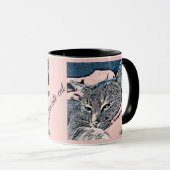 Mug Photo de chat, chat, Animaux de compagnie, chat dr (Devant droit)