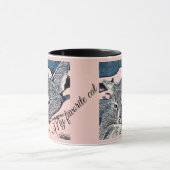 Mug Photo de chat, chat, Animaux domestiques, drôle de (Centre)