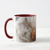 Mug Photo de chat jour parfait  (Gauche)