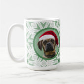 Mug Photo de chien animal de compagnie avec le chapeau (Gauche)