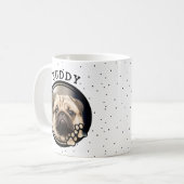 Mug Photo de chien d'animal de compagnie mignonne dans (Devant gauche)