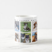 Mug photo de chien personnalisé (Centre)