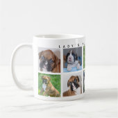 Mug photo de chien personnalisé (Gauche)