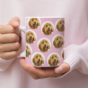 Mug Photo de chien personnalisé Musique   Cadeau perso
