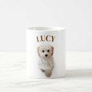 Mug photo de chien personnalisé - Personnalisé ave