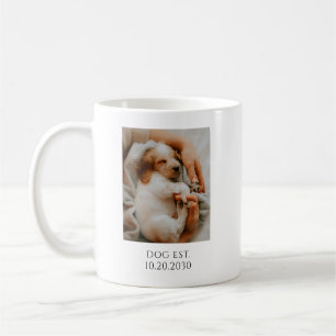 Mug Photo de Chien Personnalisé pour Nouveau Propriéta