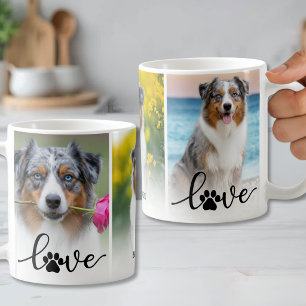 Mug Photo de chien personnalisée pour amateur de anima