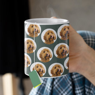 Mug Photo de chien personnalisée   Tête de chien perso
