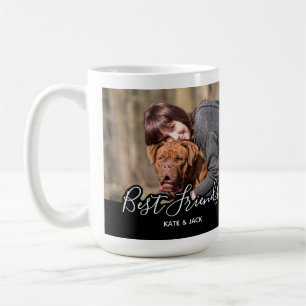 Mug Photo de chien sur mesure Le meilleur ami de Black