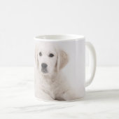 Mug Photo de chiot Golden Retriever (Devant droit)