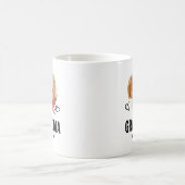 Mug Photo de coeur de grand-mère (Centre)