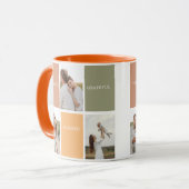 Mug Photo de collection familiale | Merci béni Gratefu (Devant gauche)