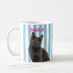 Mug Photo de compagnie personnalisée Chat Maman Amoure