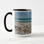 Mug Photo de coquillages de plage de l'océan Atlantiqu (Gauche)