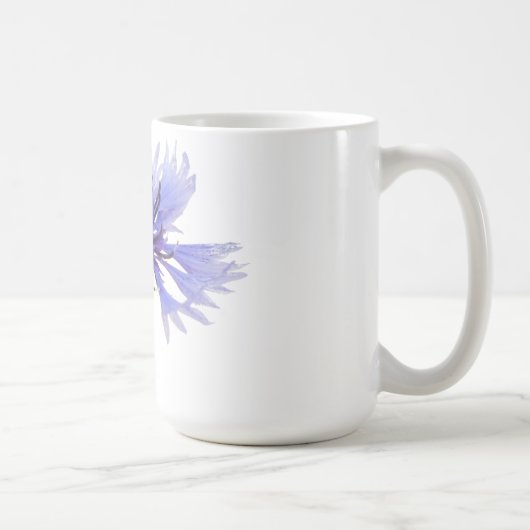 Mug Photo de Cornflower bleu - (Droite)