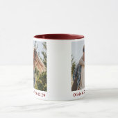 Mug Photo de couple de mariage heureux (Centre)